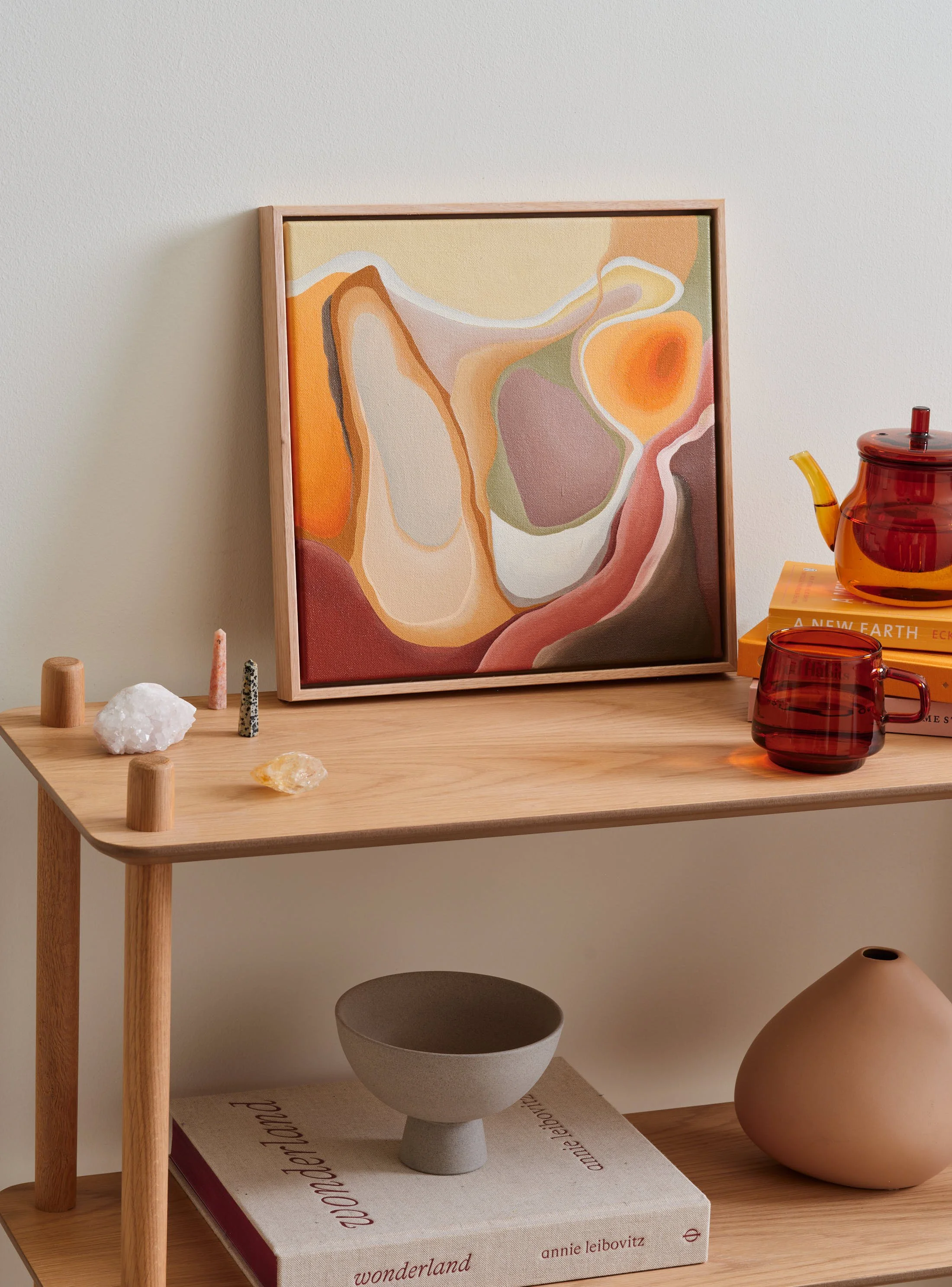 Your Heart is the Way Through - Original framed artwork by